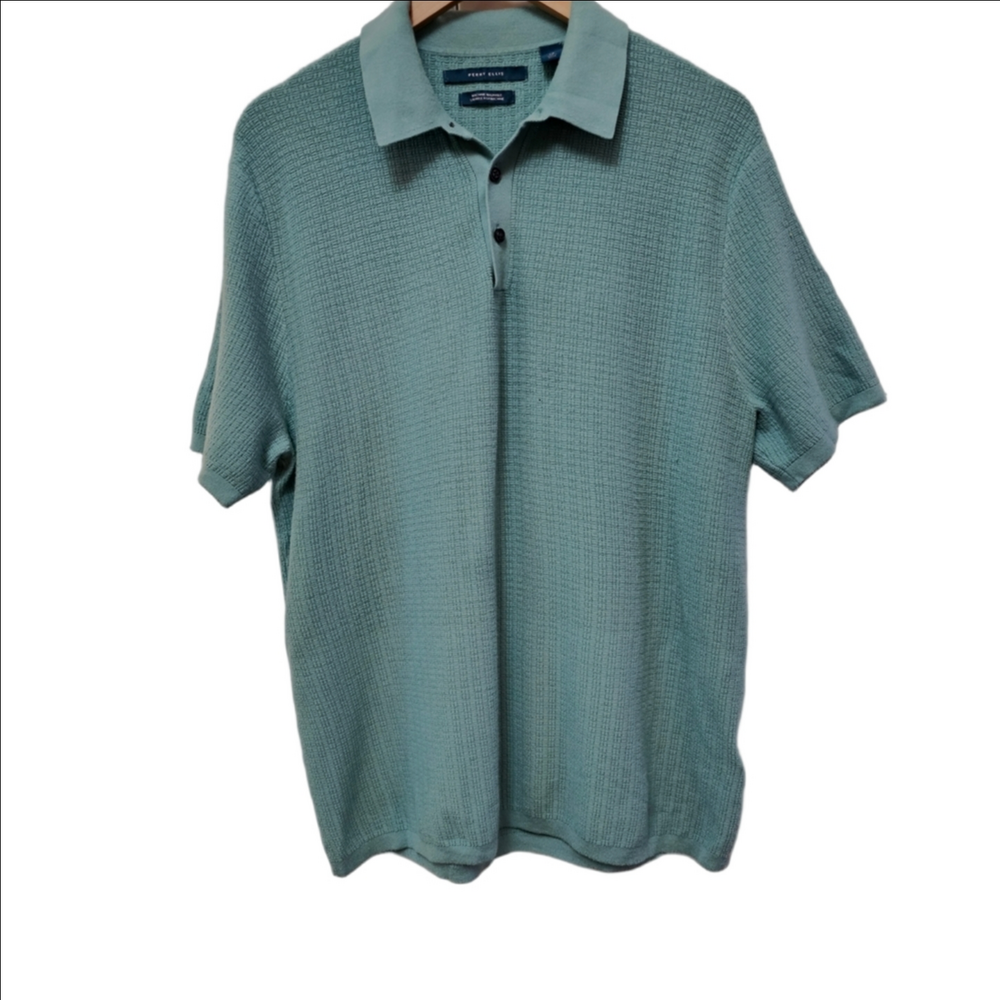 Perry Ellis Knitted Sage Top